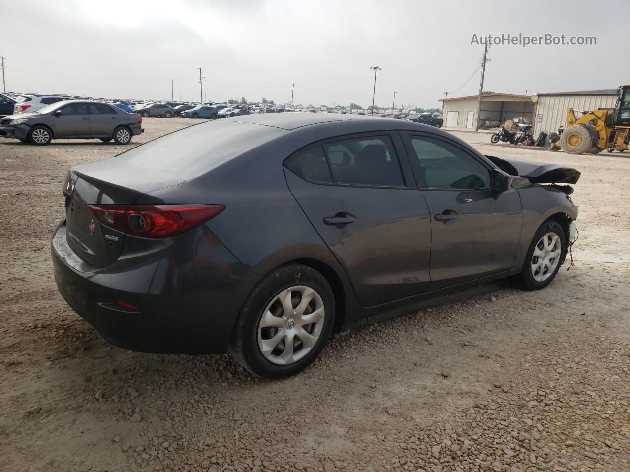 2016 Mazda 3 Sport Серый vin: 3MZBM1T72GM301398