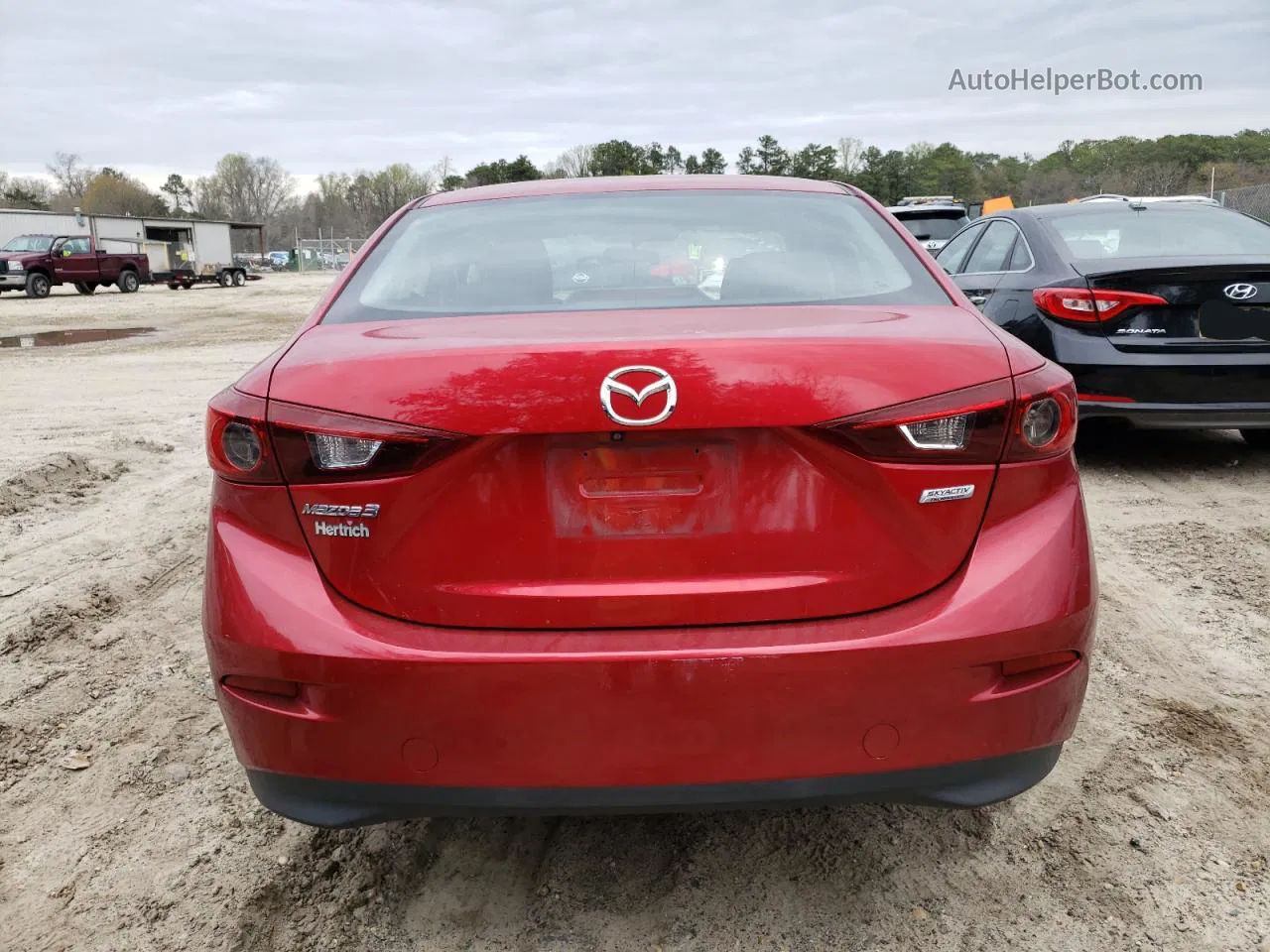 2016 Mazda 3 Sport Red vin: 3MZBM1T73GM239526