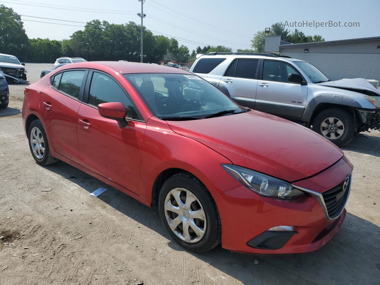 2016 Mazda 3 Sport Red vin: 3MZBM1T73GM258402