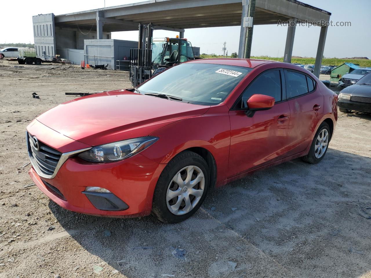 2016 Mazda 3 Sport Red vin: 3MZBM1T74GM277170