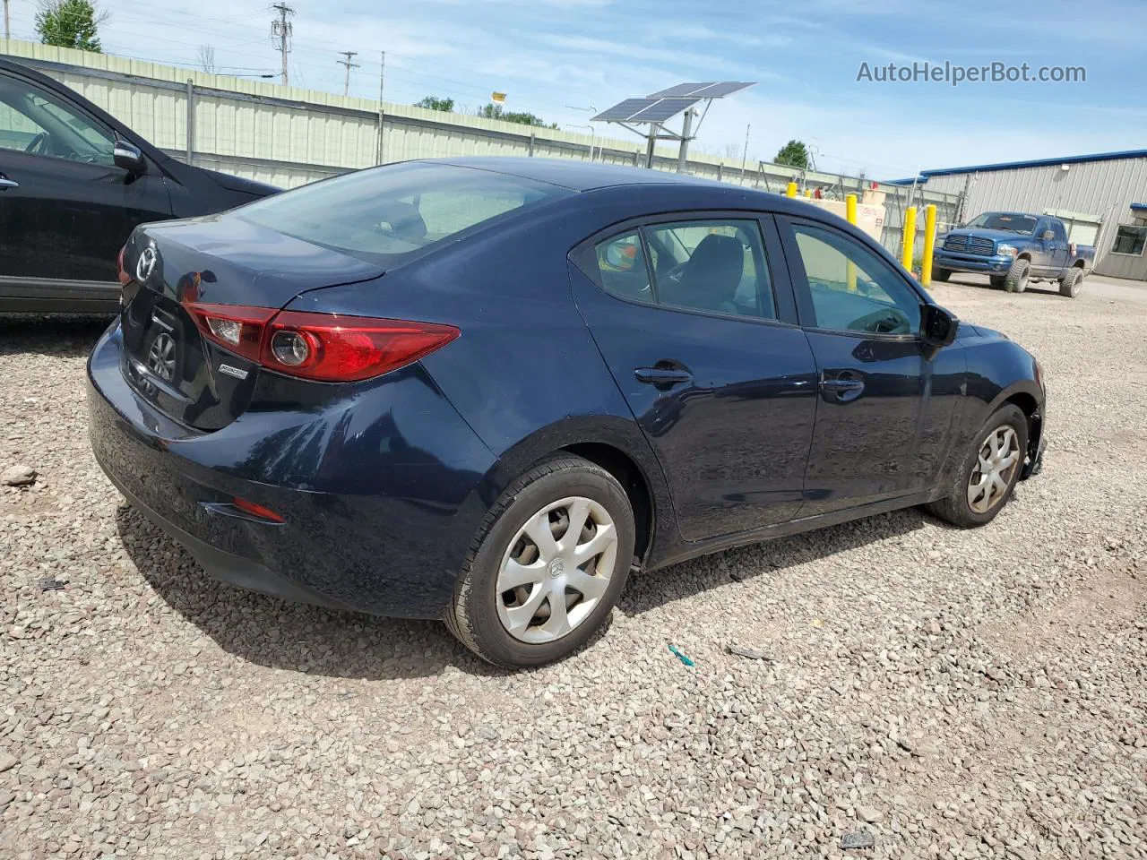 2016 Mazda 3 Sport Blue vin: 3MZBM1T74GM321975