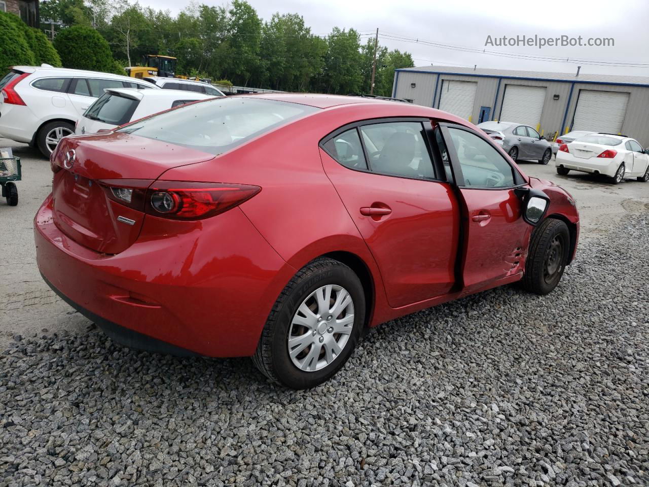 2016 Mazda 3 Sport Red vin: 3MZBM1T75GM239186