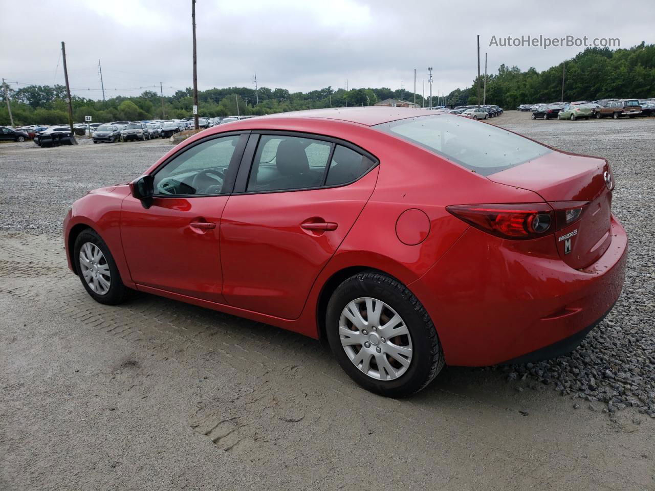 2016 Mazda 3 Sport Red vin: 3MZBM1T75GM239186