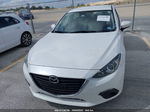 2016 Mazda Mazda3 I Sport White vin: 3MZBM1T75GM313870