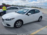 2016 Mazda Mazda3 I Sport White vin: 3MZBM1T75GM313870