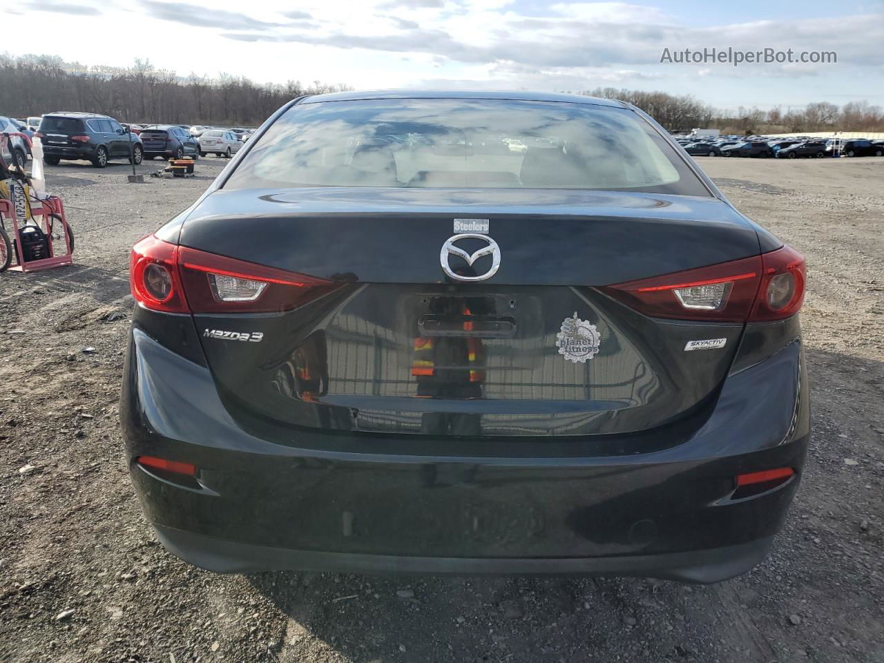 2016 Mazda 3 Sport Black vin: 3MZBM1T76GM250455