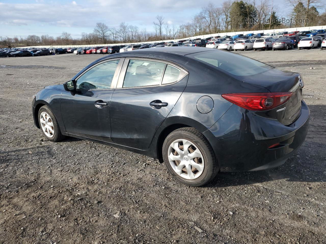 2016 Mazda 3 Sport Black vin: 3MZBM1T76GM250455