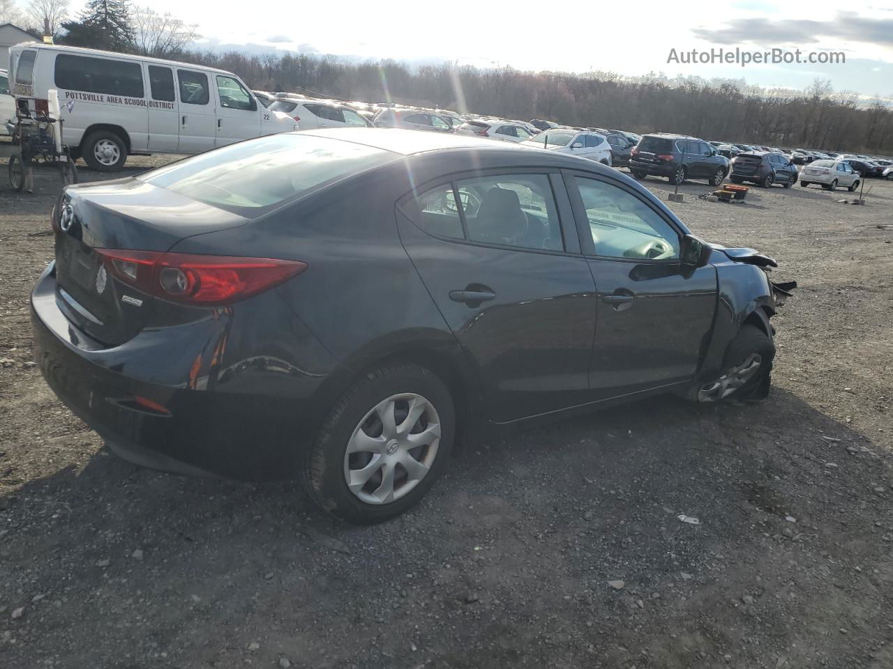 2016 Mazda 3 Sport Black vin: 3MZBM1T76GM250455