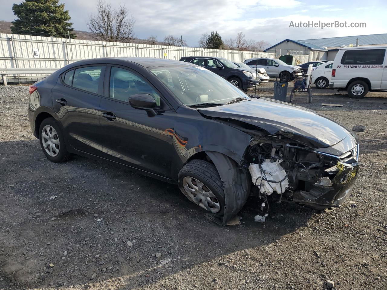 2016 Mazda 3 Sport Black vin: 3MZBM1T76GM250455