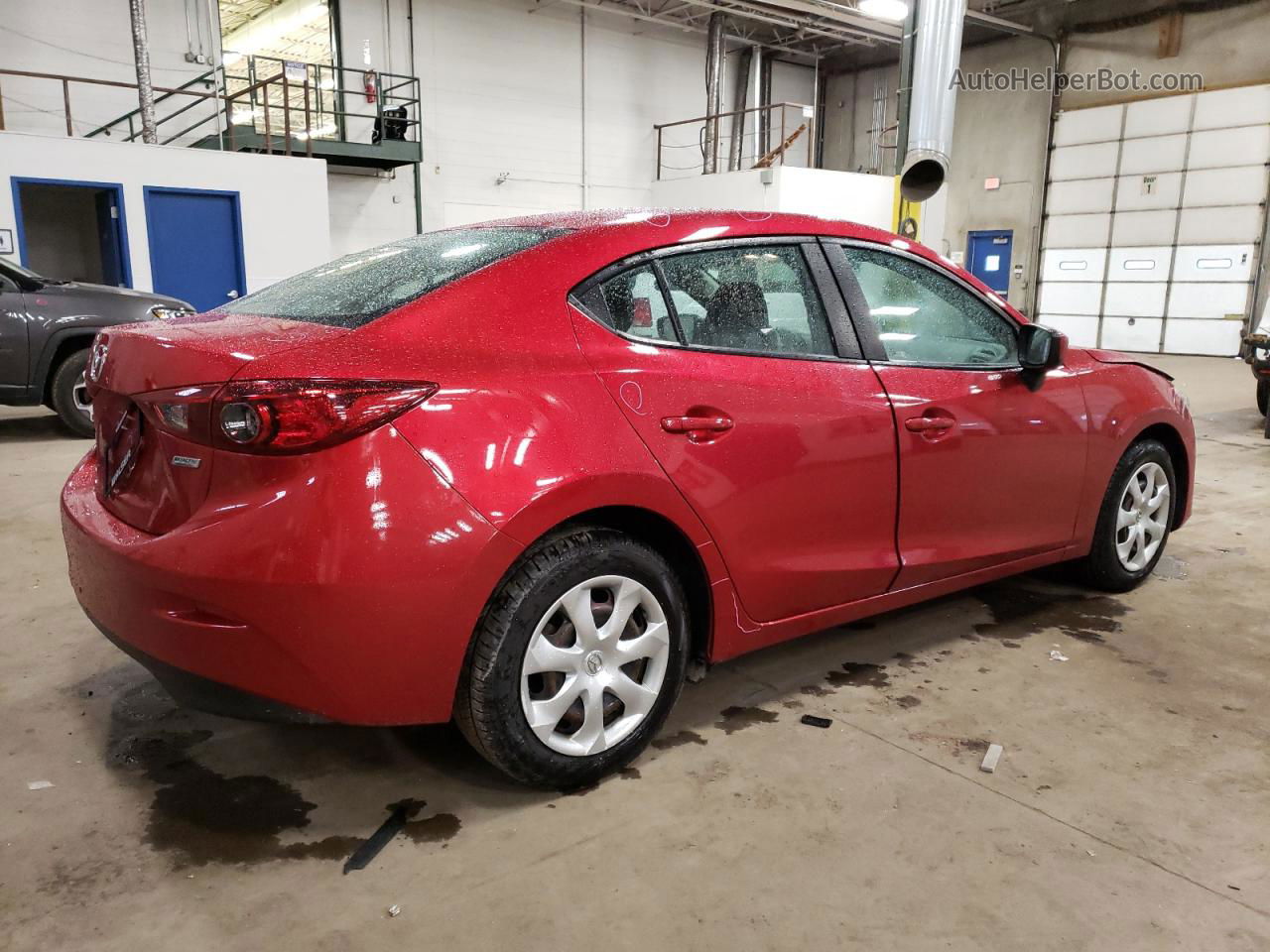 2016 Mazda 3 Sport Красный vin: 3MZBM1T76GM316647