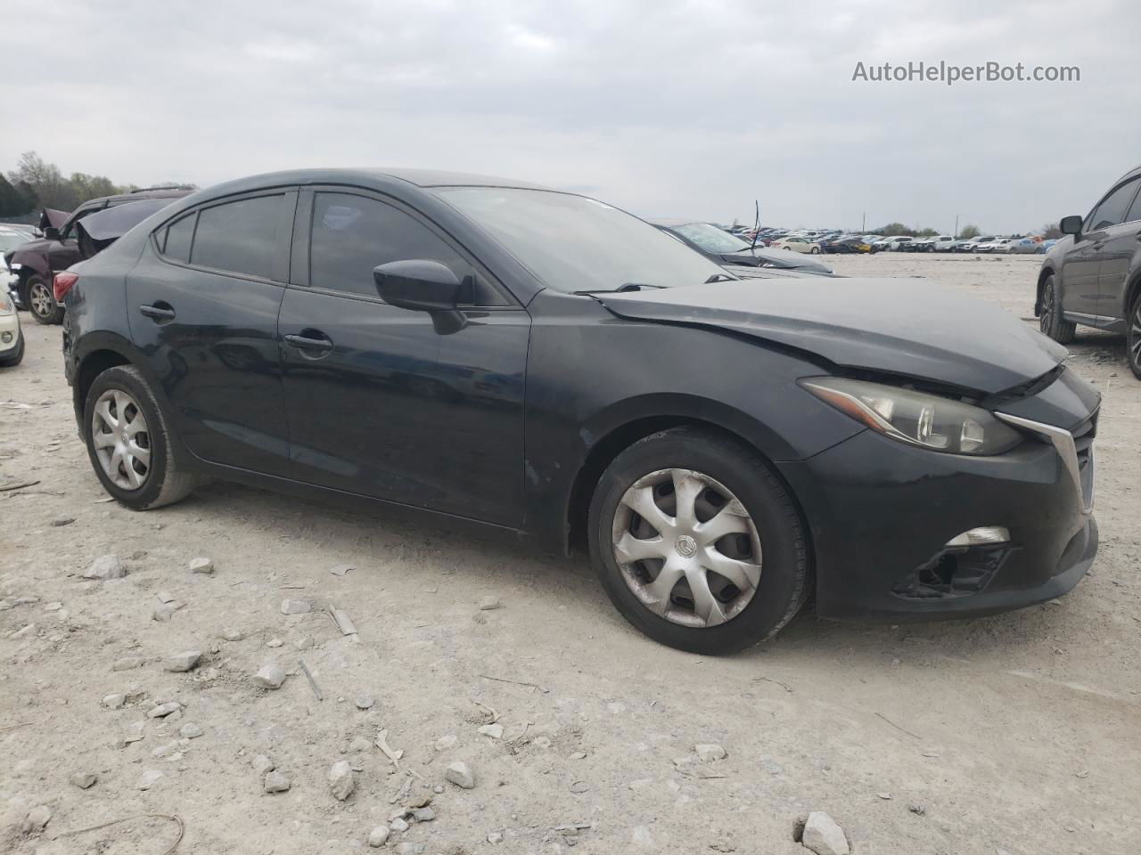 2016 Mazda 3 Sport Black vin: 3MZBM1T77GM257785