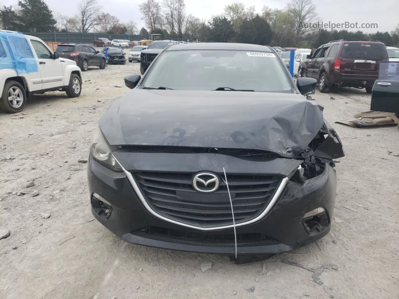 2016 Mazda 3 Sport Black vin: 3MZBM1T77GM257785