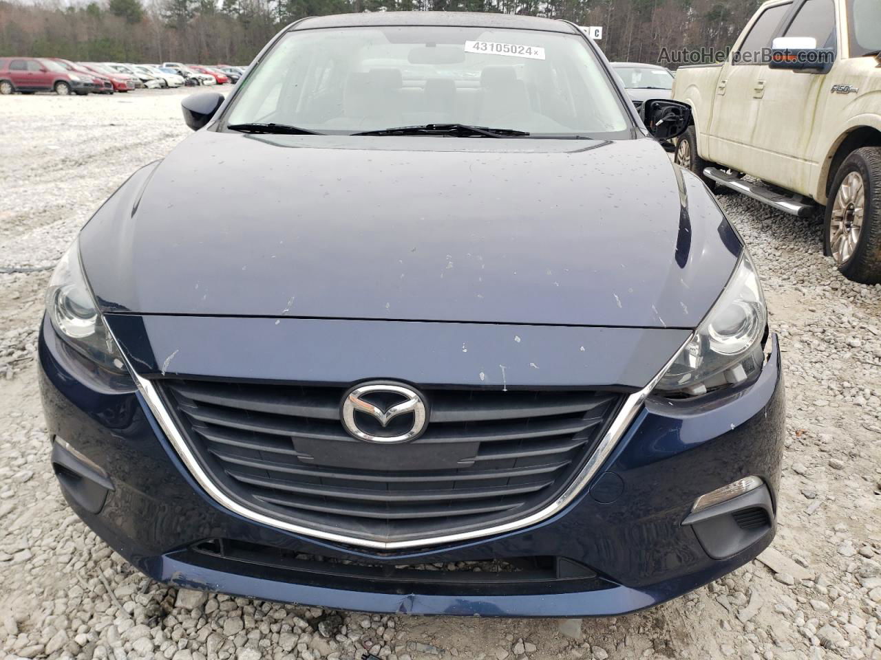 2016 Mazda 3 Sport Blue vin: 3MZBM1T77GM259343