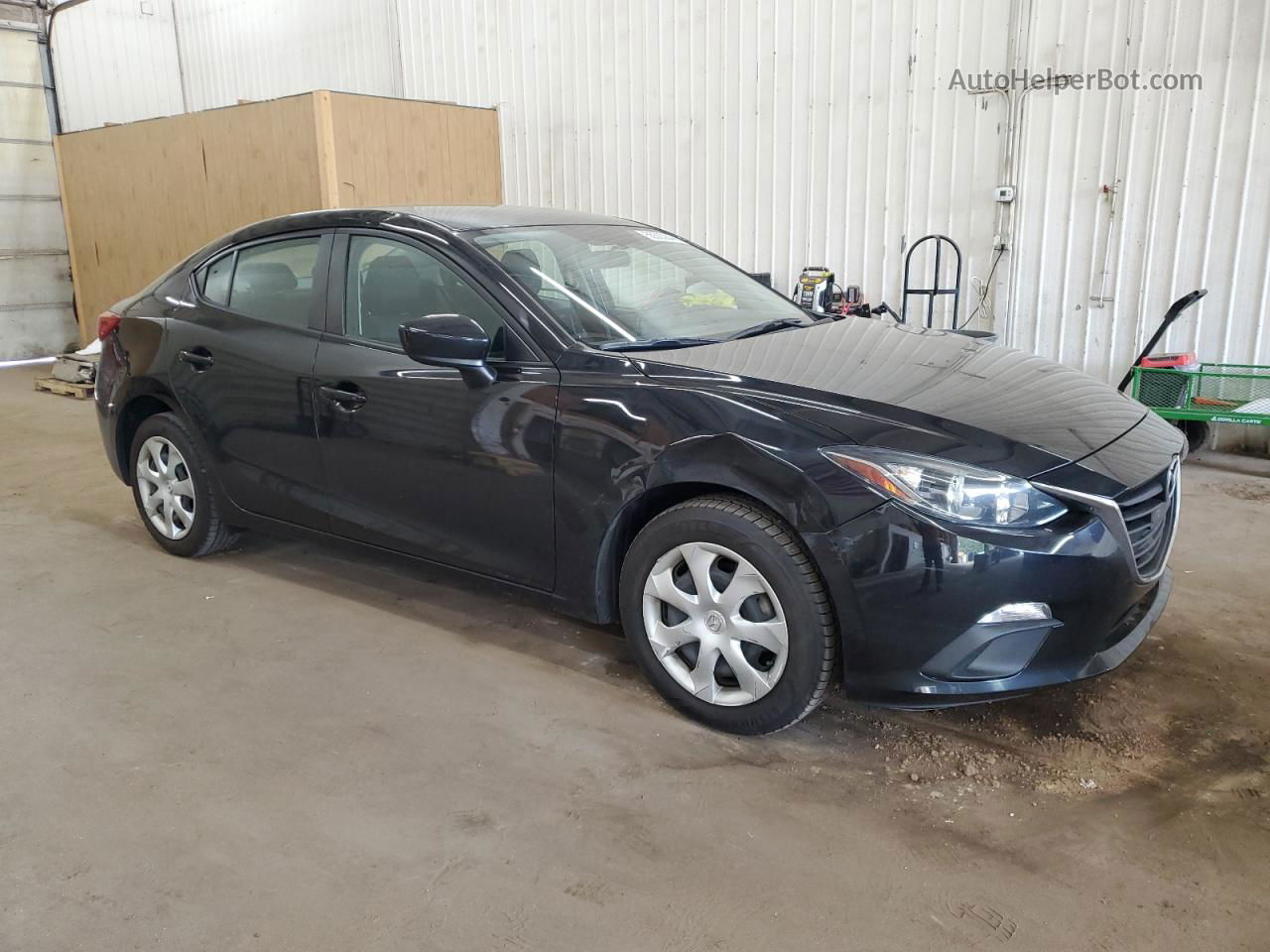 2016 Mazda 3 Sport Black vin: 3MZBM1T77GM328693