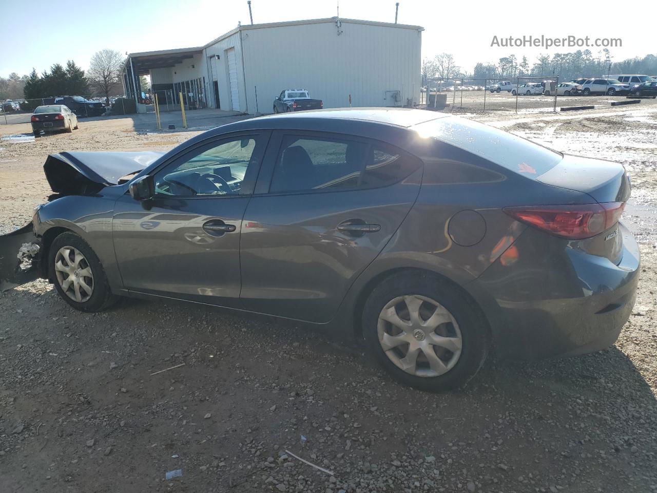 2016 Mazda 3 Sport Gray vin: 3MZBM1T78GM241921