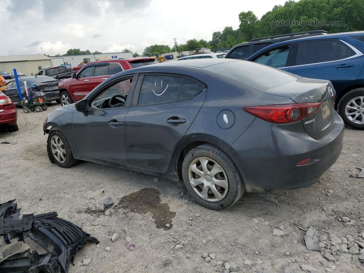 2016 Mazda 3 Sport Black vin: 3MZBM1T78GM294909