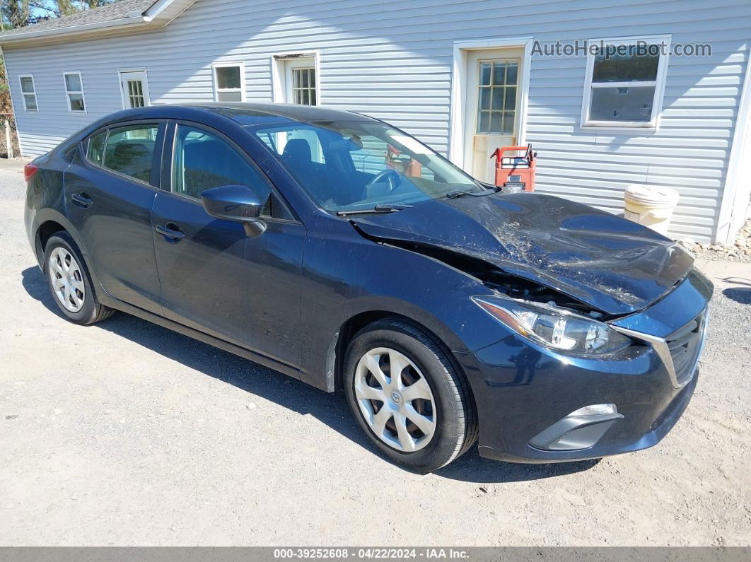 2016 Mazda Mazda3   Blue vin: 3MZBM1T79GM328114