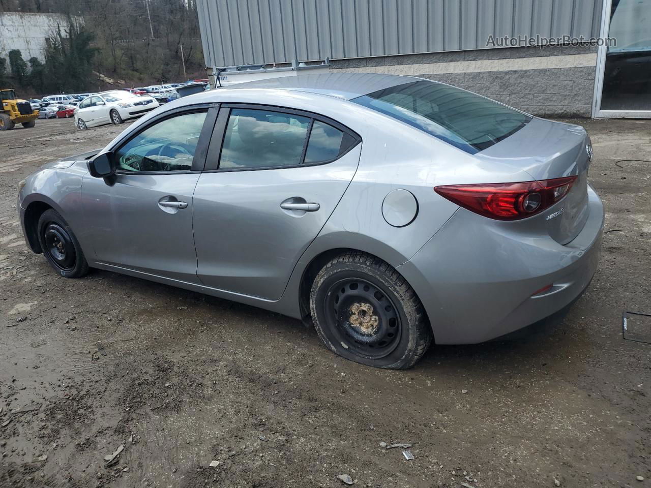 2016 Mazda 3 Sport Gray vin: 3MZBM1T7XGM244903