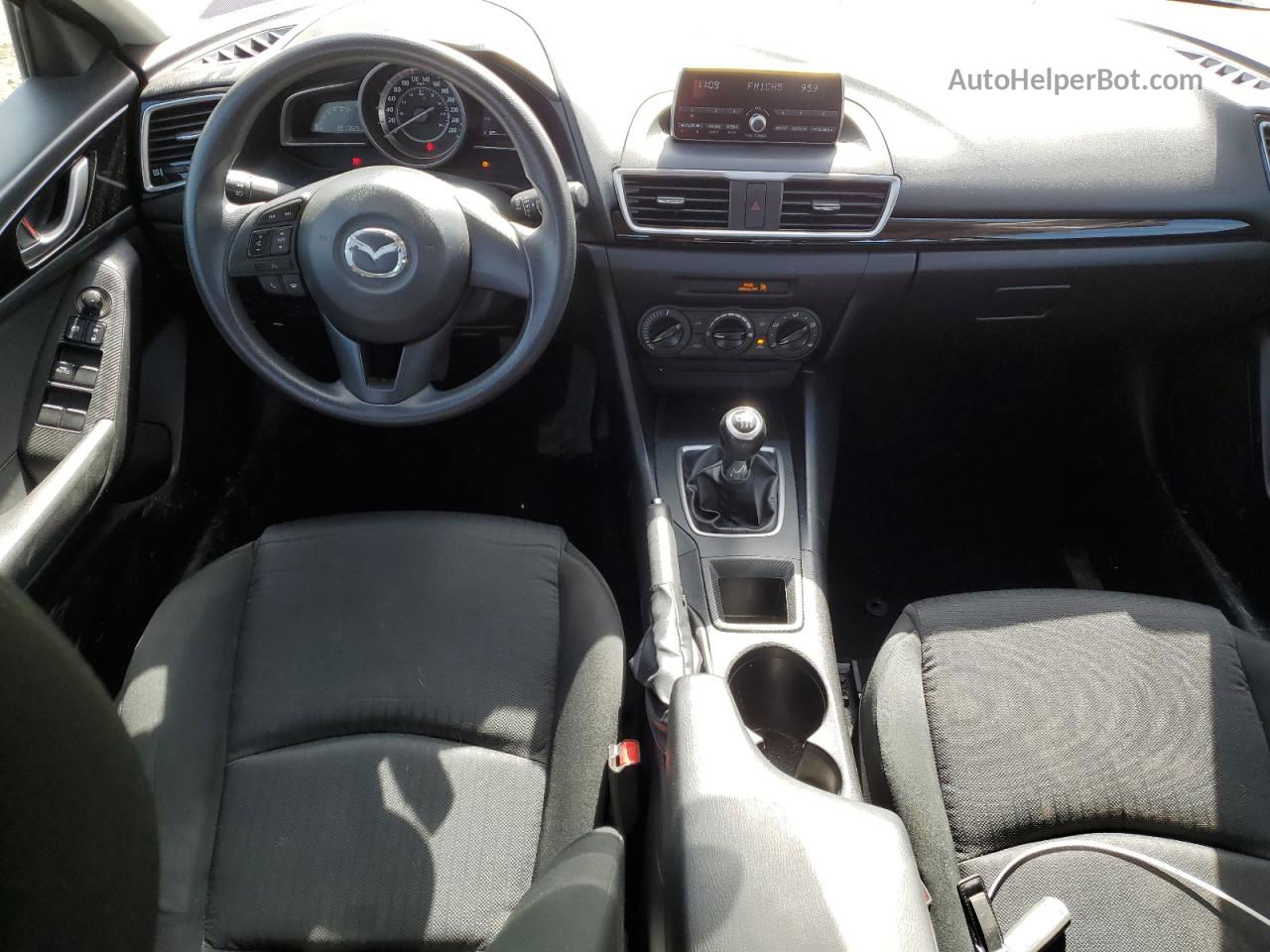 2015 Mazda 3 Sport Черный vin: 3MZBM1U70FM140854