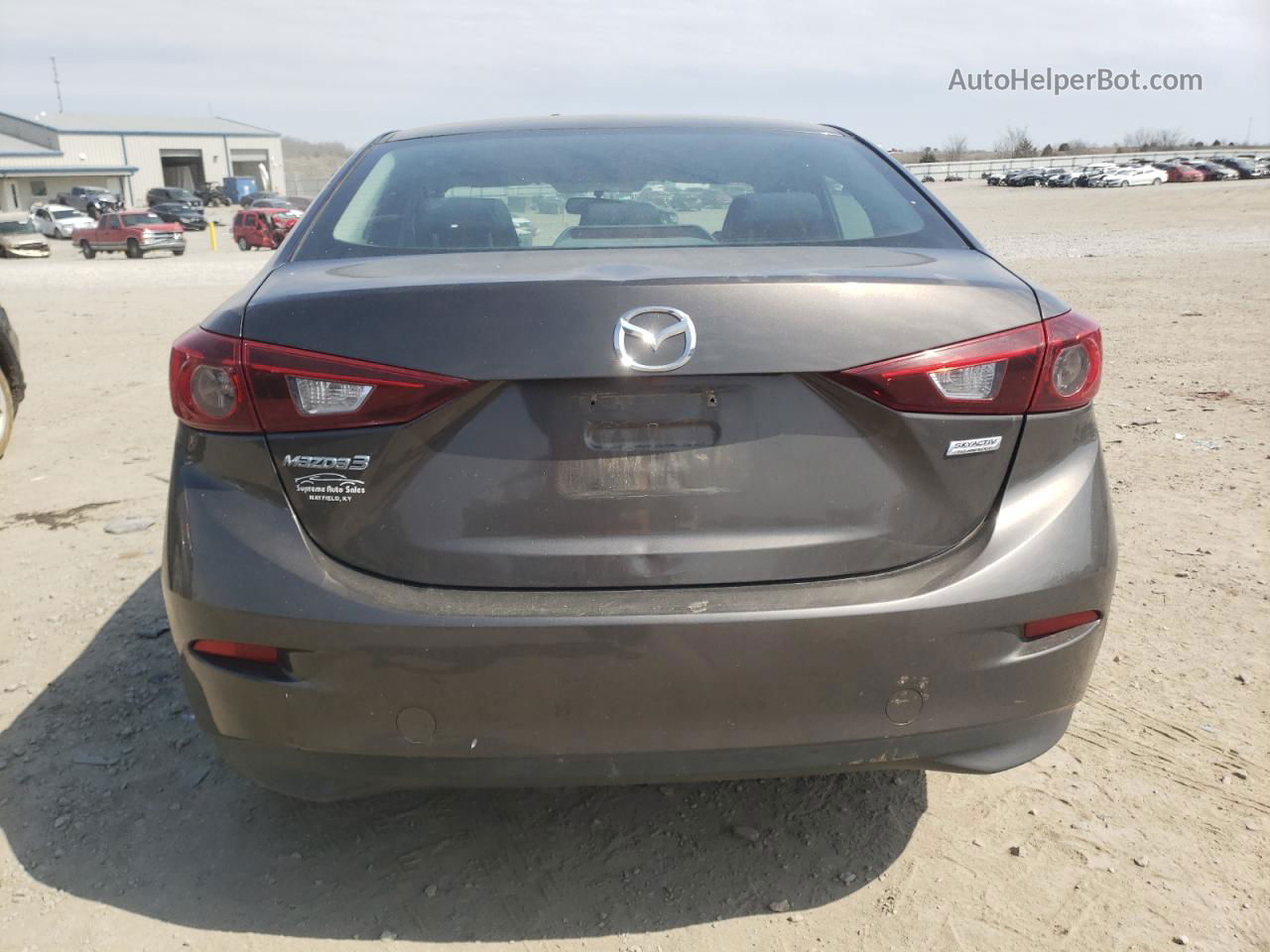 2015 Mazda 3 Sport Gray vin: 3MZBM1U71FM180229