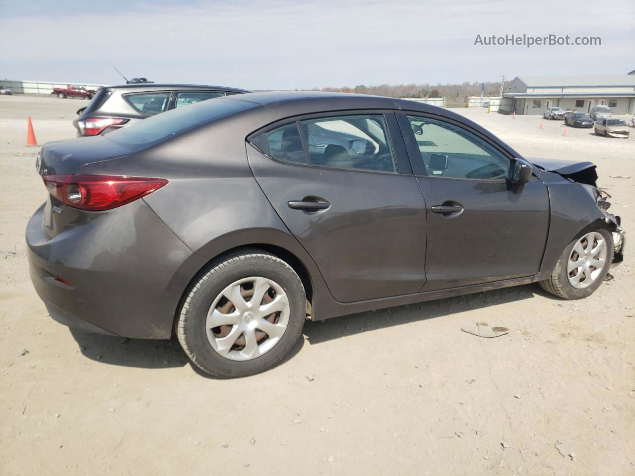 2015 Mazda 3 Sport Gray vin: 3MZBM1U71FM180229