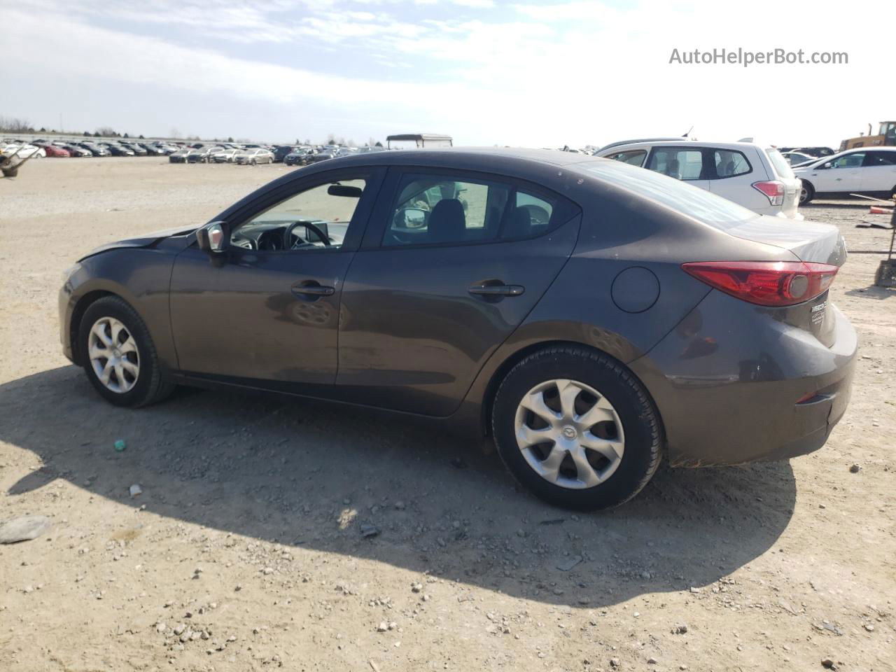 2015 Mazda 3 Sport Gray vin: 3MZBM1U71FM180229