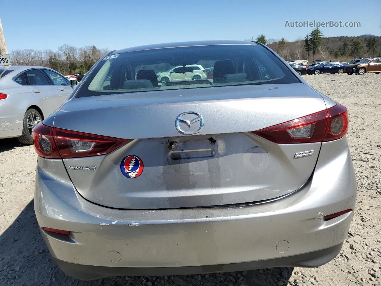 2015 Mazda 3 Sport Gray vin: 3MZBM1U71FM186404