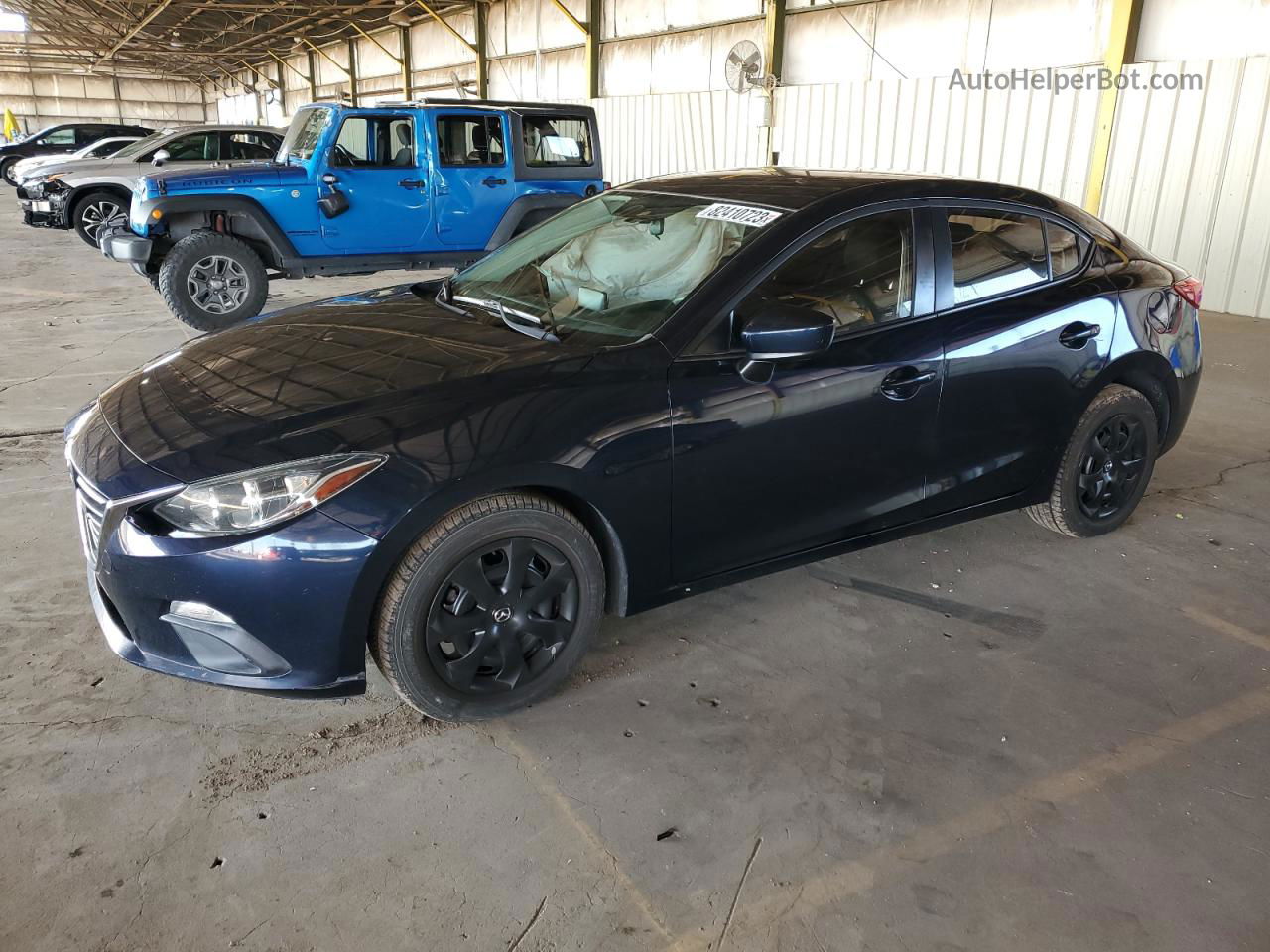 2015 Mazda 3 Sport Blue vin: 3MZBM1U71FM198150