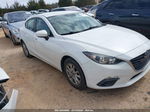 2016 Mazda Mazda3 I Sport White vin: 3MZBM1U71GM255688