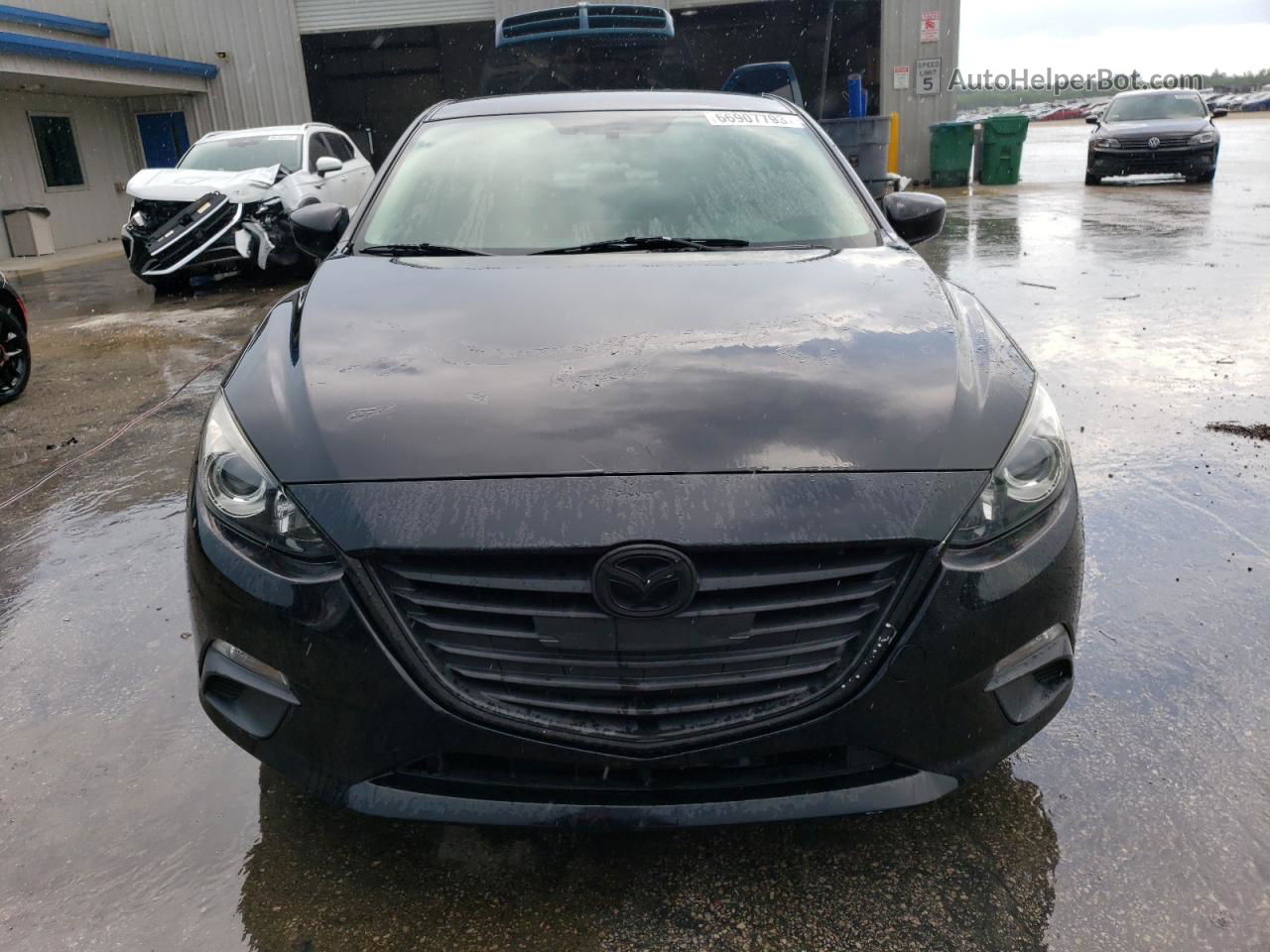 2016 Mazda 3 Sport Black vin: 3MZBM1U71GM295348