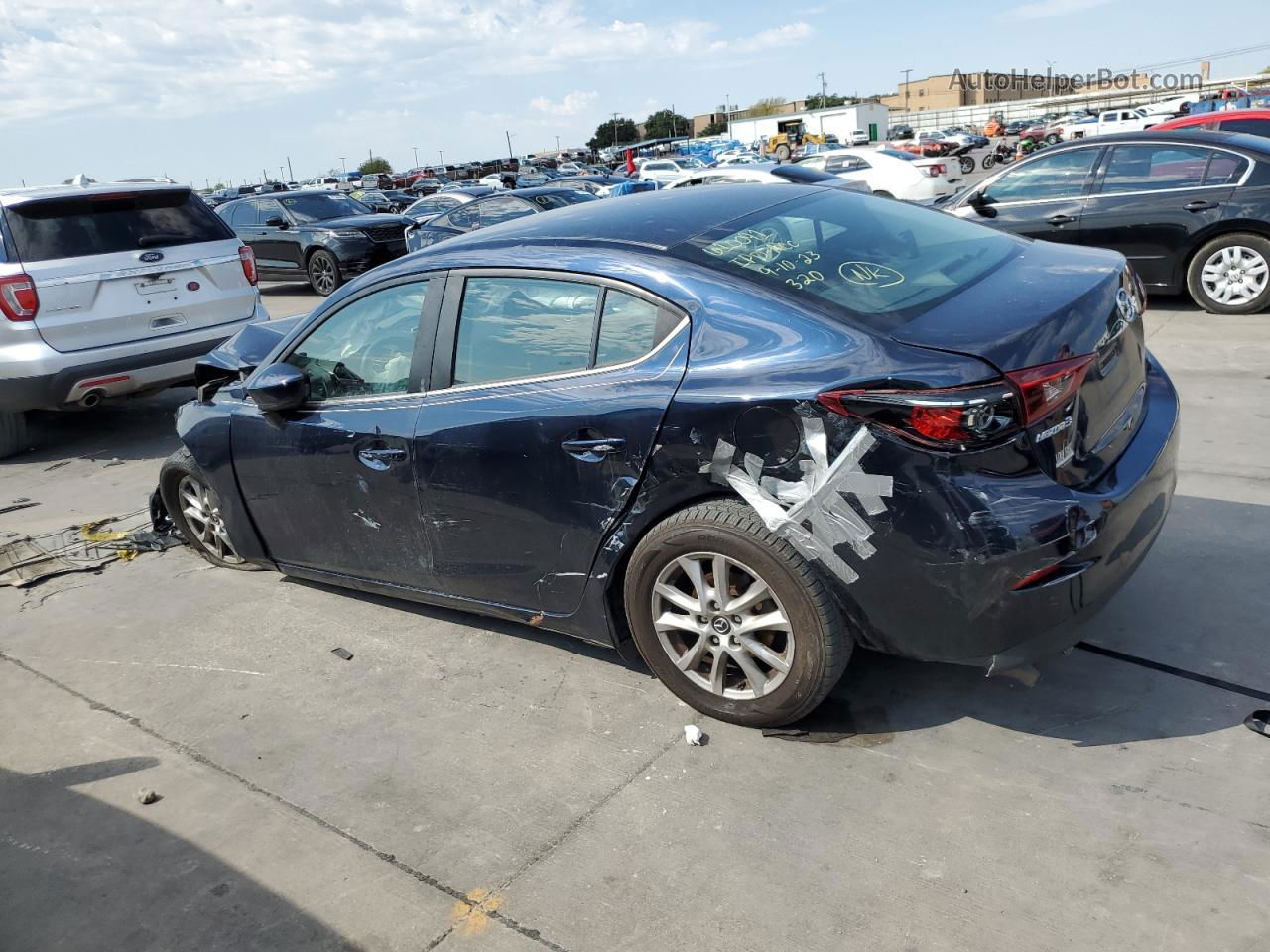 2016 Mazda 3 Sport Blue vin: 3MZBM1U71GM321026