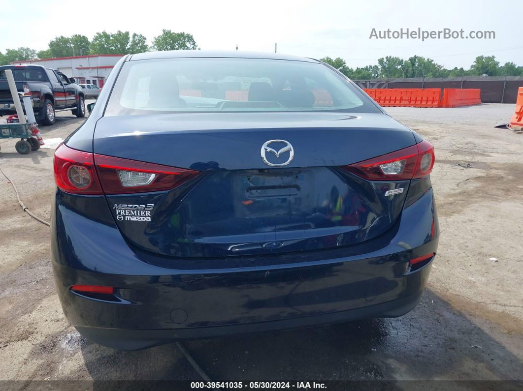 2016 Mazda Mazda3 I Sport Navy vin: 3MZBM1U71GM329756