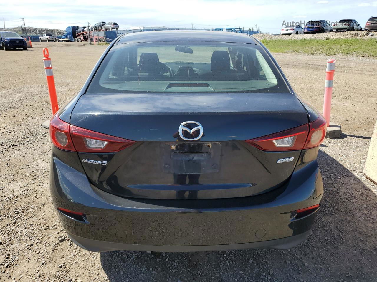 2014 Mazda 3 Sport Черный vin: 3MZBM1U72EM102394