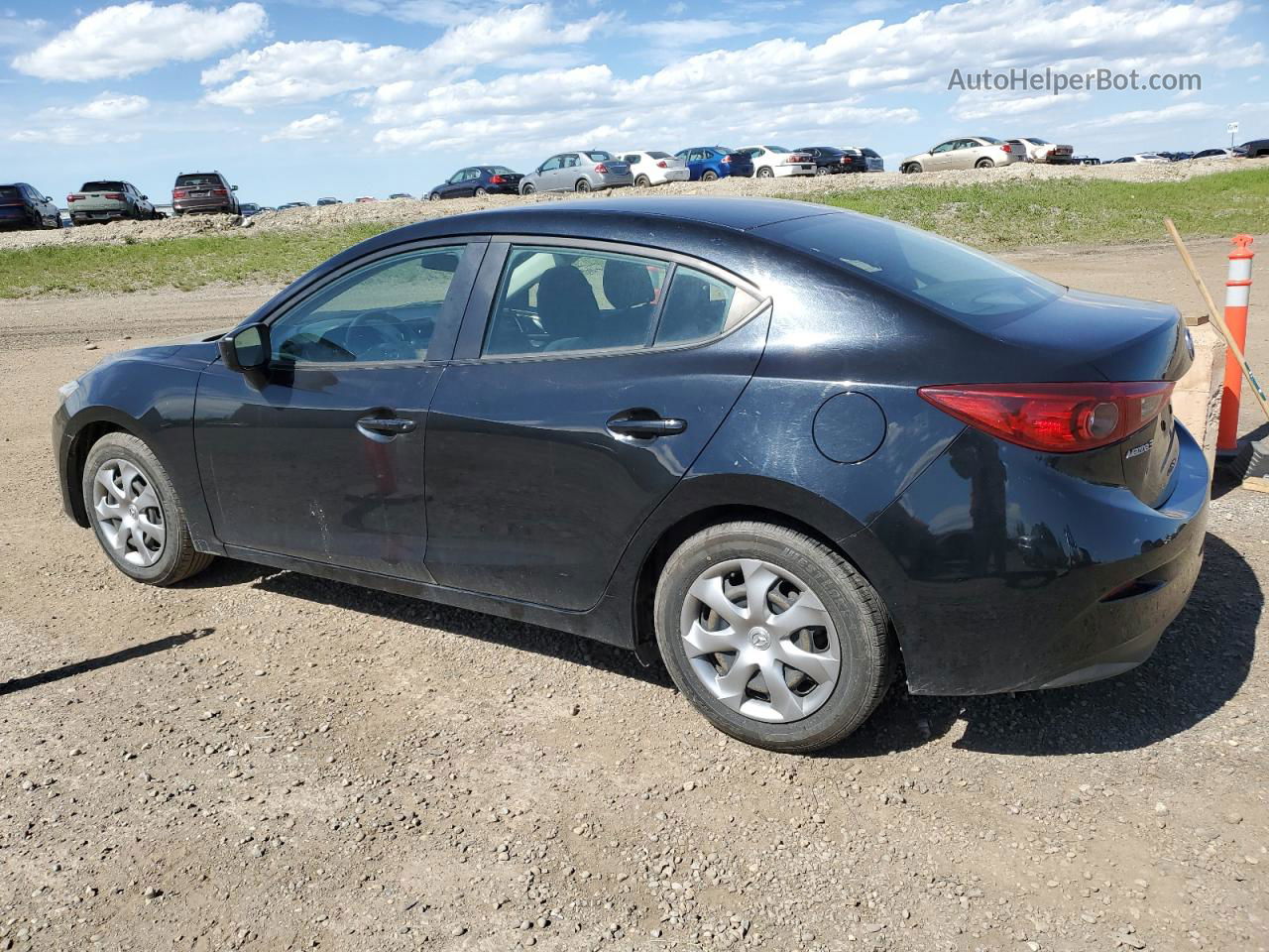 2014 Mazda 3 Sport Черный vin: 3MZBM1U72EM102394