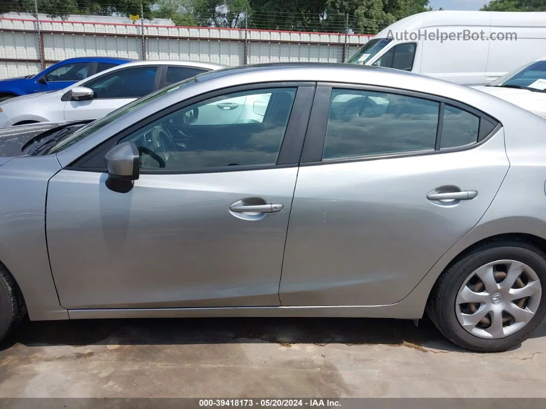 2014 Mazda Mazda3 I Sport Silver vin: 3MZBM1U73EM101691