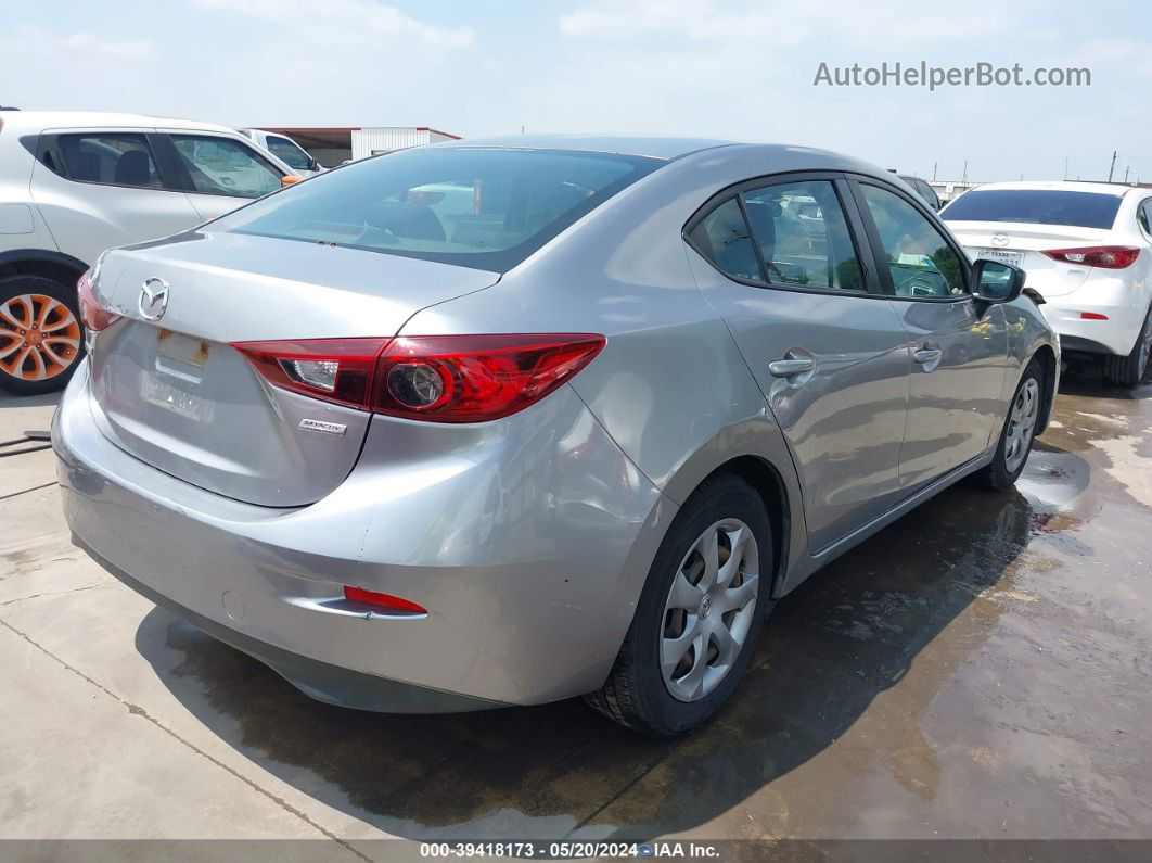 2014 Mazda Mazda3 I Sport Silver vin: 3MZBM1U73EM101691