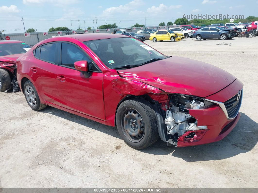 2014 Mazda Mazda3 I Sport Red vin: 3MZBM1U73EM117485