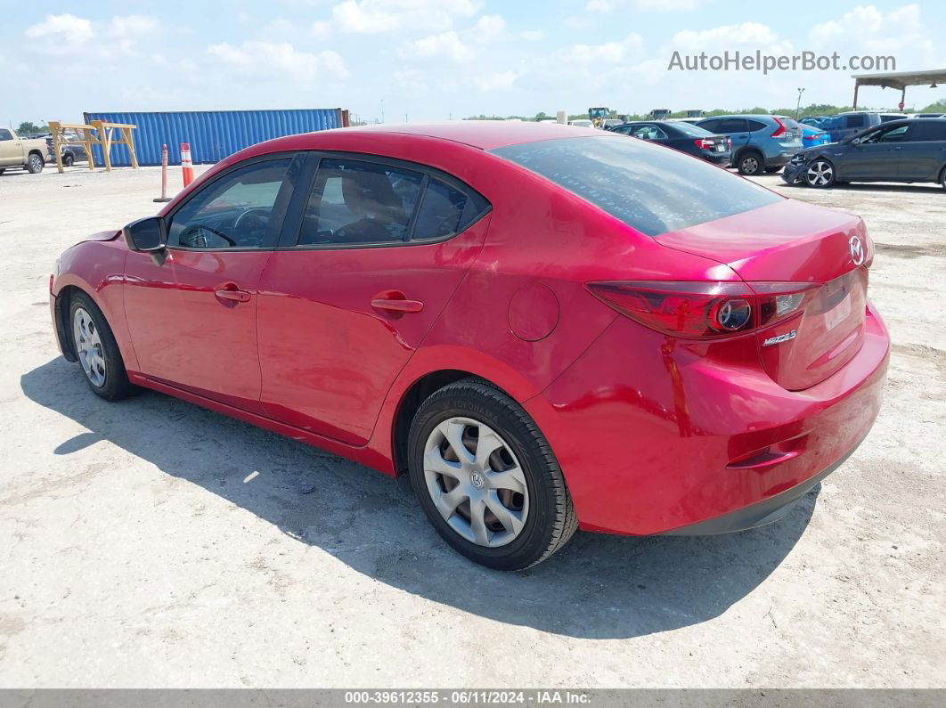 2014 Mazda Mazda3 I Sport Red vin: 3MZBM1U73EM117485