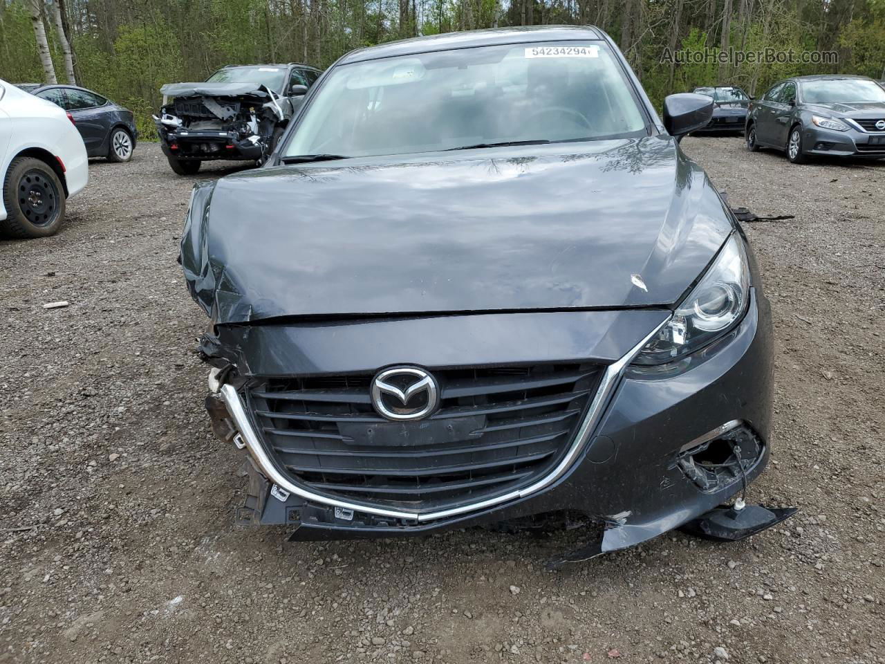 2014 Mazda 3 Sport Серый vin: 3MZBM1U73EM121522