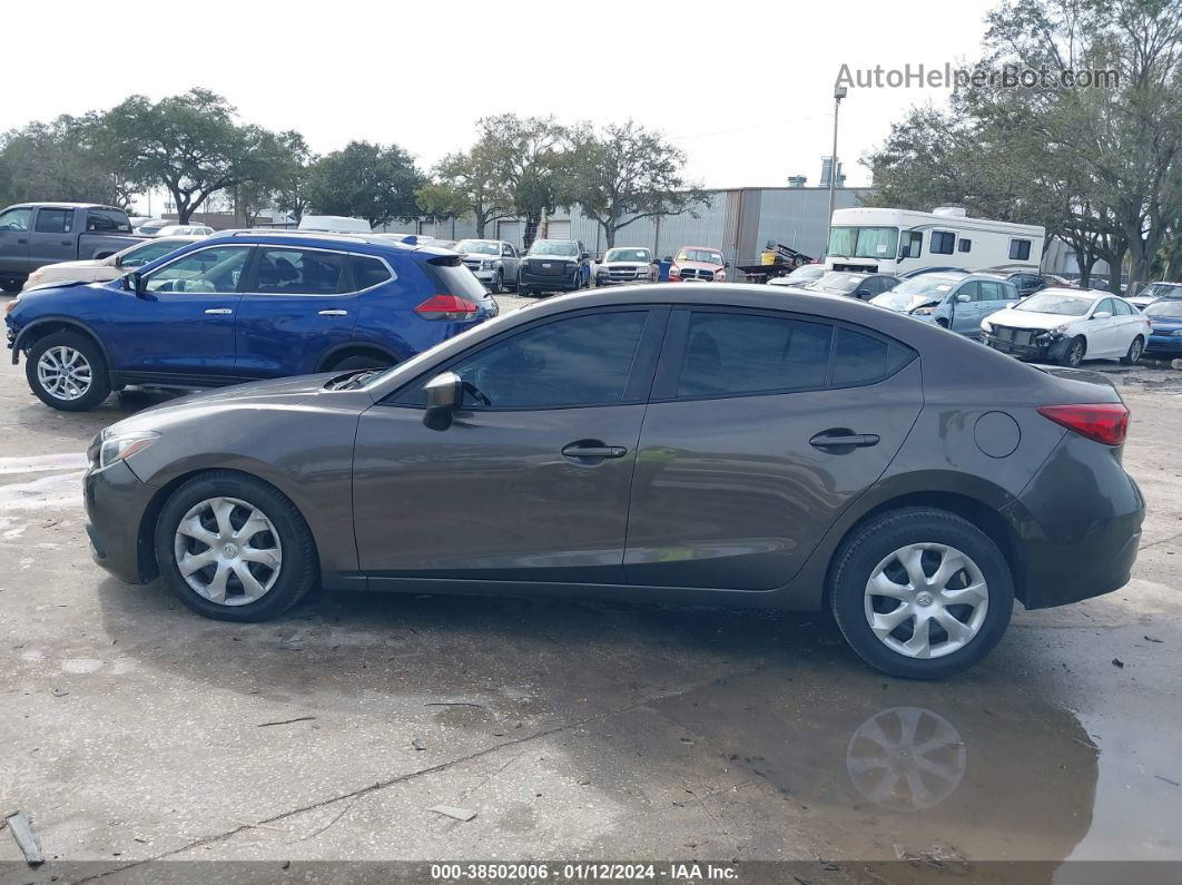 2015 Mazda Mazda3 I Sport Brown vin: 3MZBM1U73FM157888