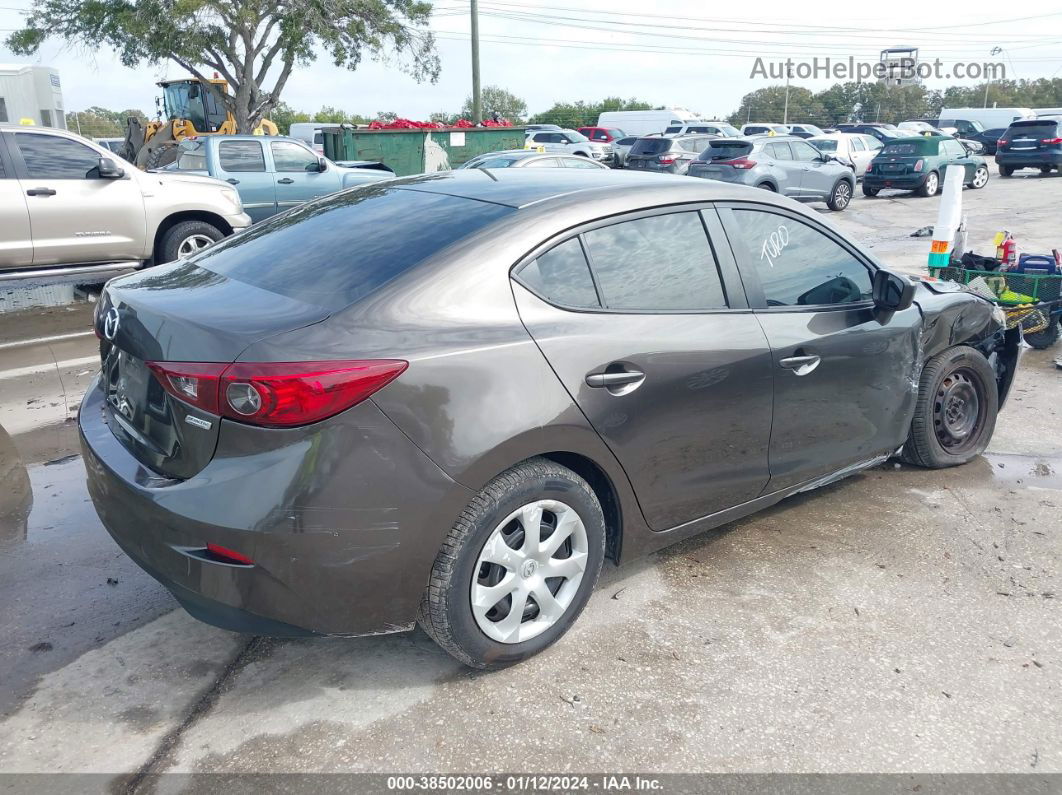 2015 Mazda Mazda3 I Sport Коричневый vin: 3MZBM1U73FM157888