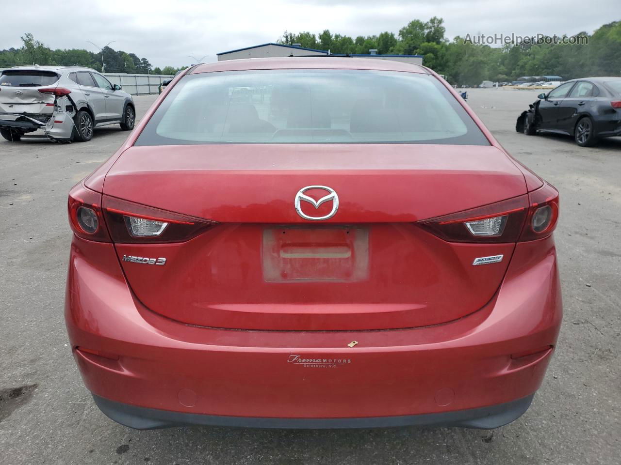 2015 Mazda 3 Sport Red vin: 3MZBM1U73FM166980