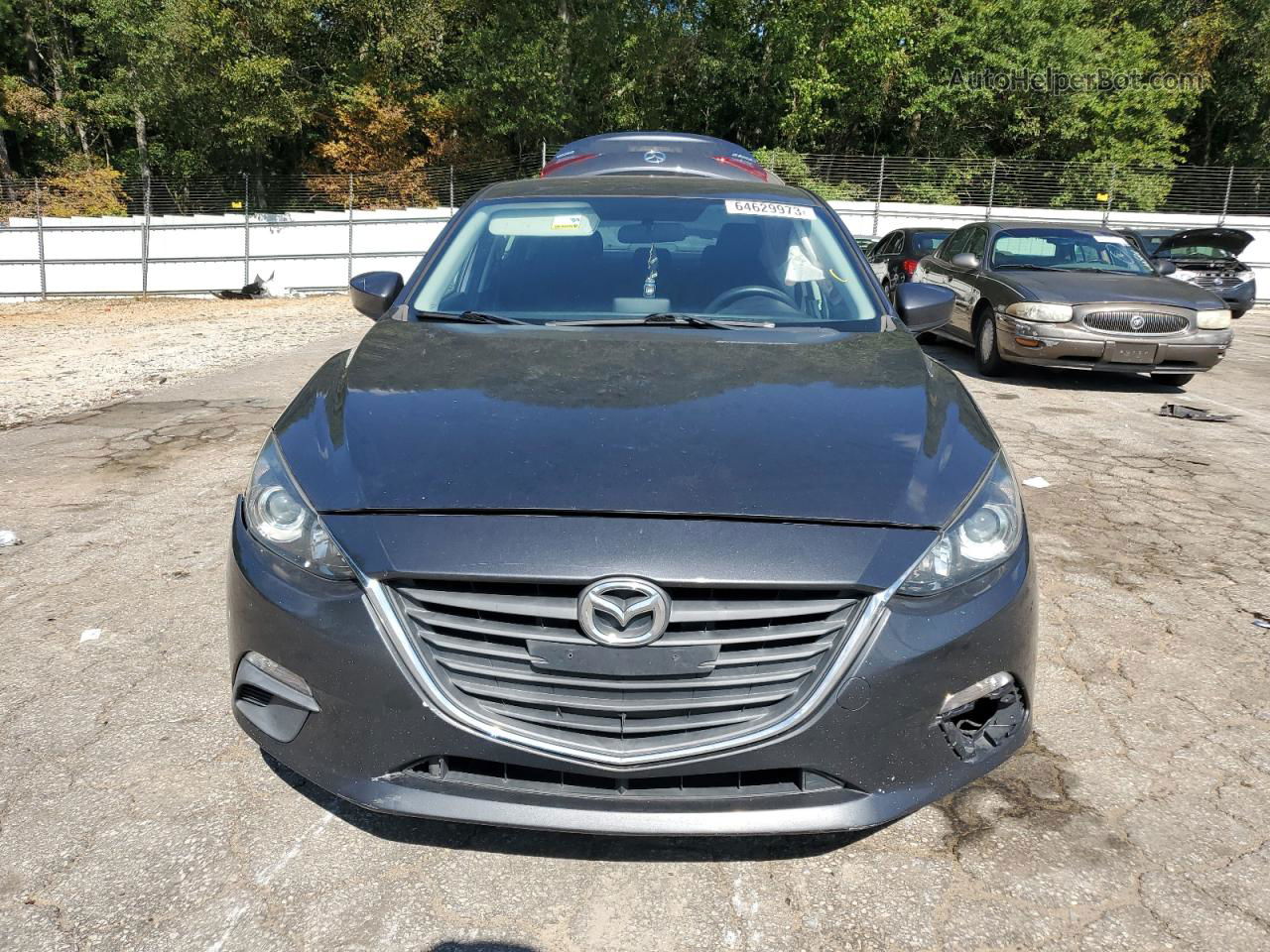 2015 Mazda 3 Sport Gray vin: 3MZBM1U73FM167790