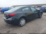 2015 Mazda Mazda3 I Sport Черный vin: 3MZBM1U73FM226918