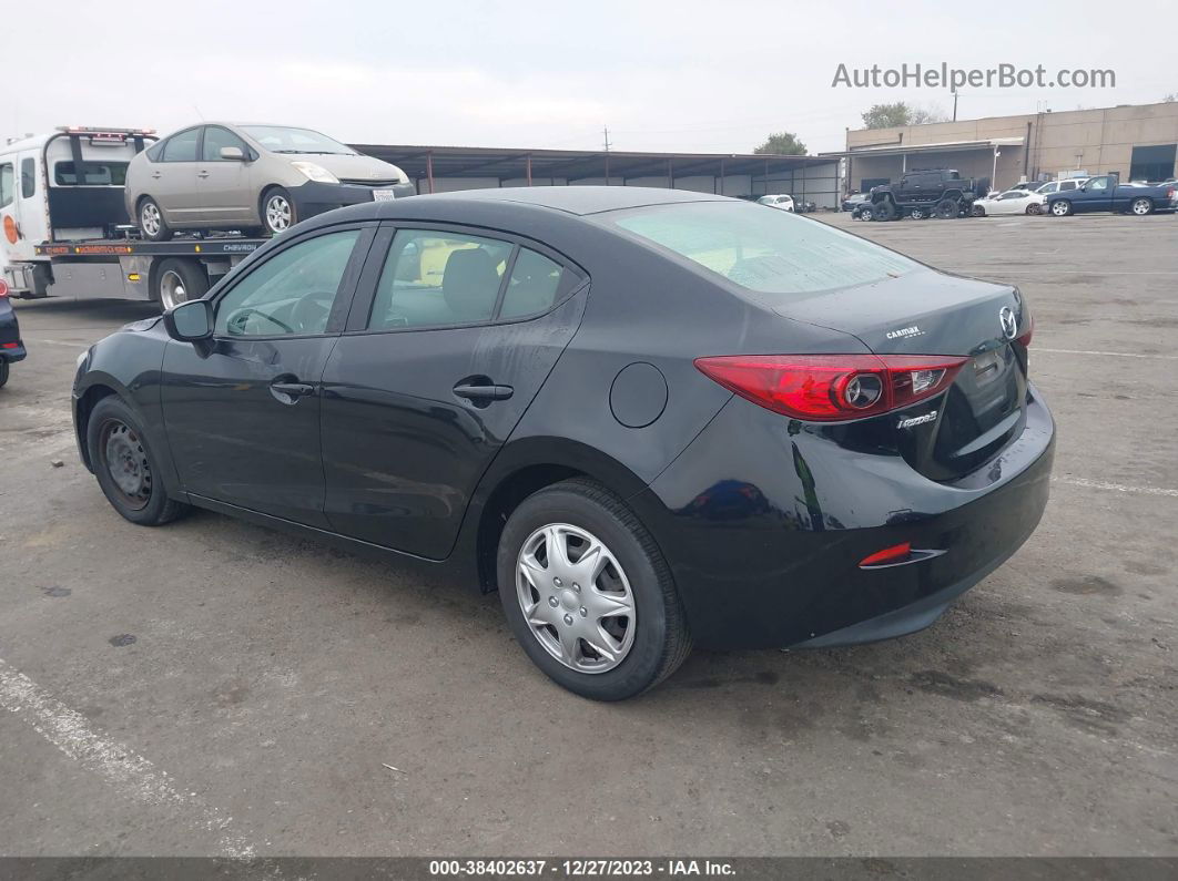 2015 Mazda Mazda3 I Sport Черный vin: 3MZBM1U73FM226918