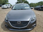 2016 Mazda 3 Sport Gray vin: 3MZBM1U73GM286182