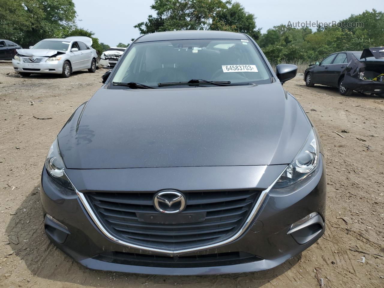 2016 Mazda 3 Sport Серый vin: 3MZBM1U73GM286182