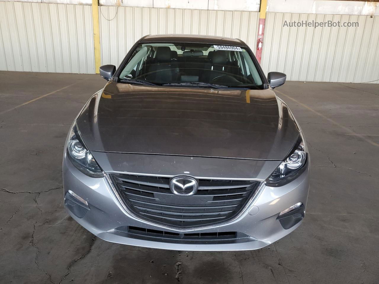 2016 Mazda 3 Sport Silver vin: 3MZBM1U73GM300033