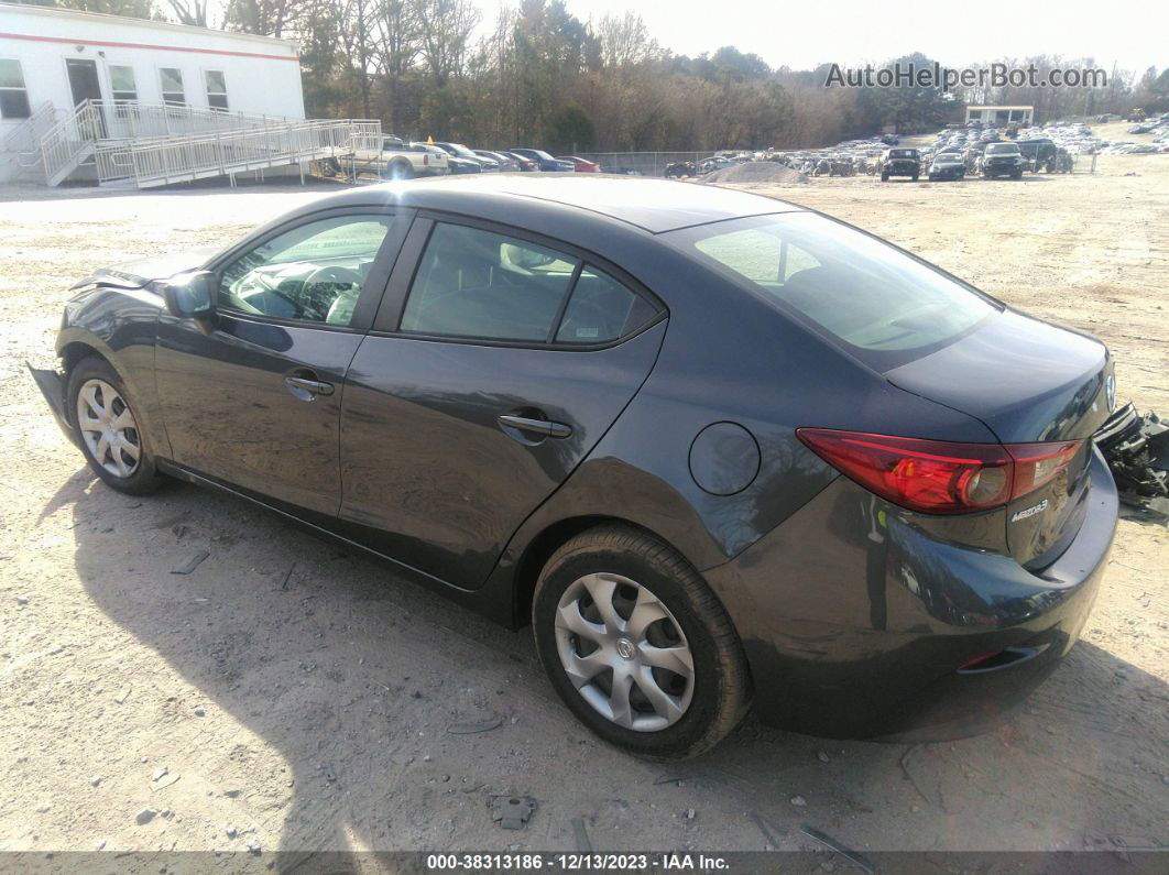 2015 Mazda Mazda3 I Sport Gray vin: 3MZBM1U74FM158208