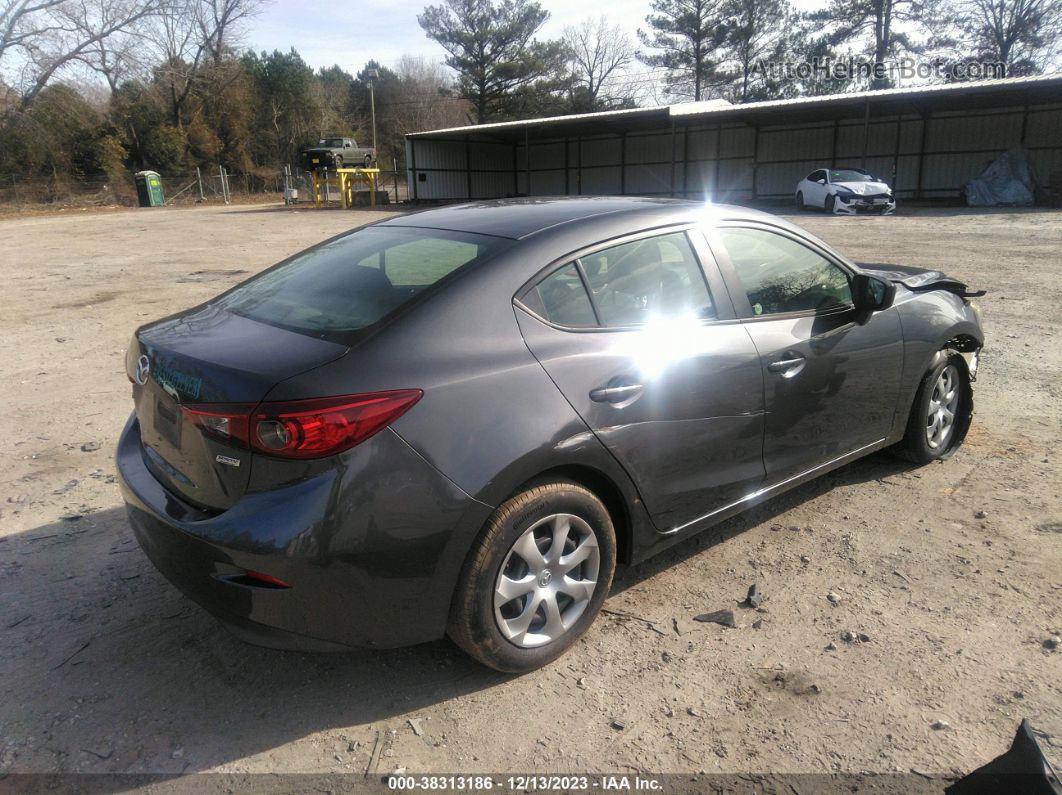 2015 Mazda Mazda3 I Sport Gray vin: 3MZBM1U74FM158208